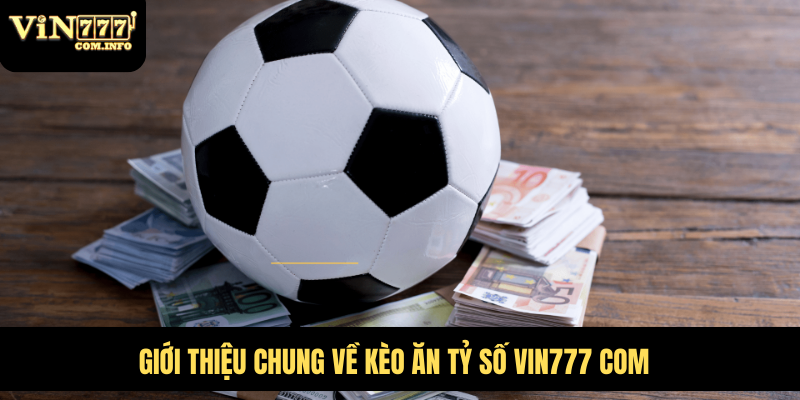 Giới thiệu chung về kèo ăn tỷ số VIN777 com